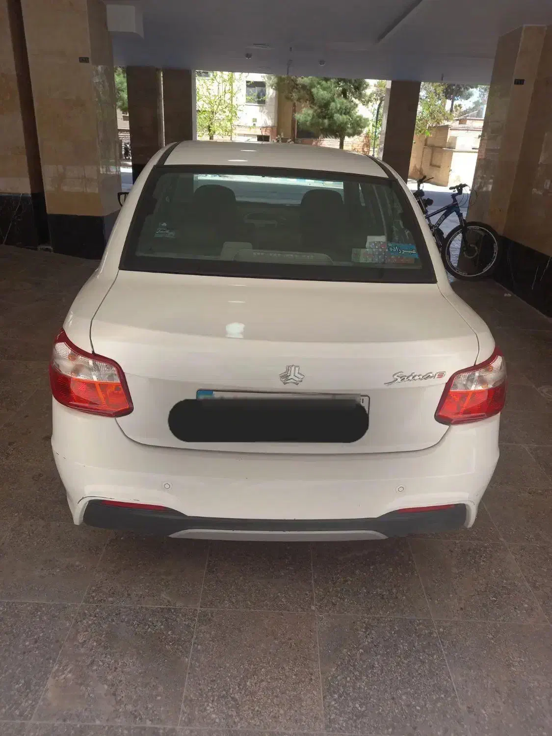 ساینا اس مدل ۱۴۰۰|خودرو سواری و وانت|اصفهان, تخت فولاد|دیوار