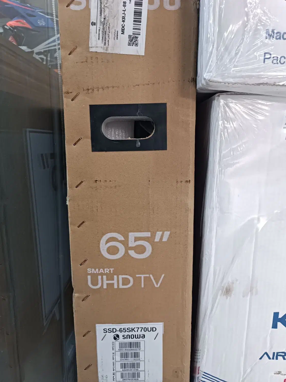 تلوزیون ۶۵ اینچ اسنوا آکبند|تلویزیون و پروژکتور|تهران, اختیاریه|دیوار