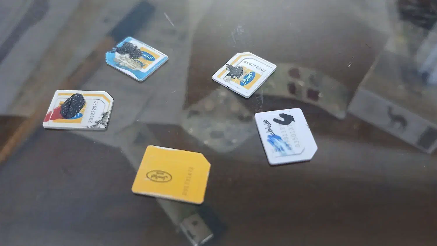 سیم کارت ۵ عدد در حد صفر|سیم‌کارت|تهران, زرکش|دیوار