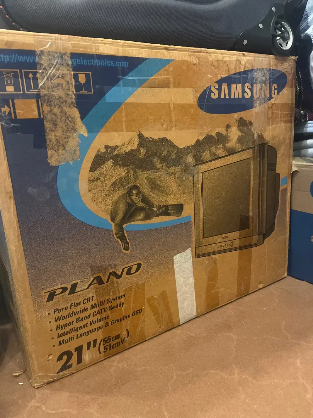 تلویزیون ۲۱ اینچ سامسونگ کارکرده|تلویزیون و پروژکتور|بندرعباس, |دیوار