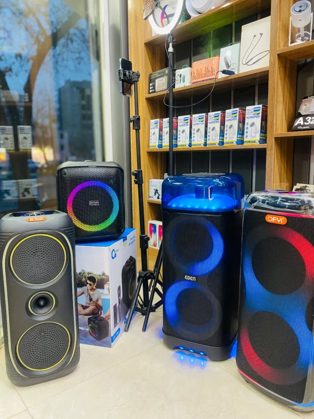 اسپیکر شارژی بلوتوث|سیستم صوتی خانگی|مشهد, تلگرد|دیوار