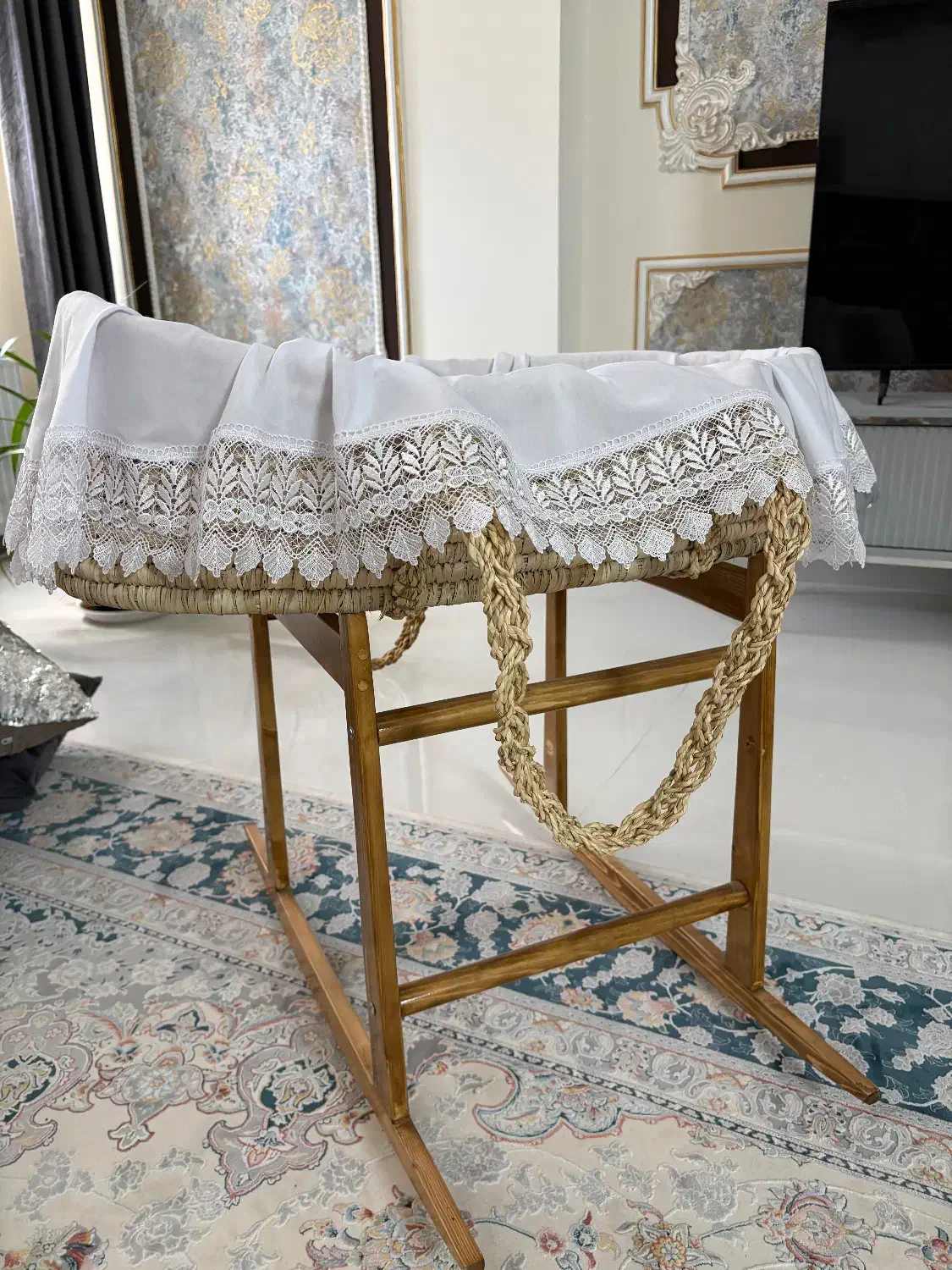 گهواره حصیری|اسباب و اثاث بچه|مشهد, شهید مطهری|دیوار