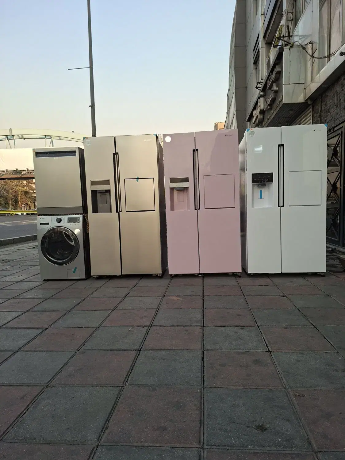 سایداسنوامدل2261استوک نمایشگاهی با گارانتی 18ماه|یخچال و فریزر|تهران, دبستان|دیوار
