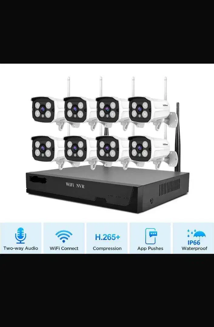 پک وایرلس بی سیم 8 کانال دید در شب رنگی|دوربین مداربسته|تهران, فردوسی|دیوار