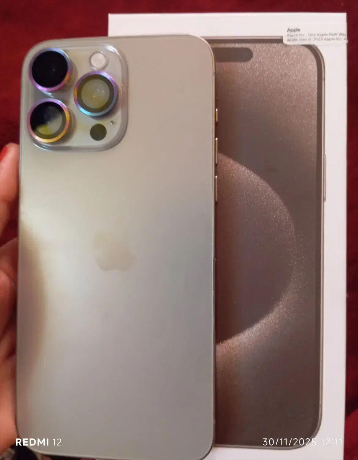 iphone 15 promax طرح مشابه اصلی|موبایل|نهاوند, |دیوار