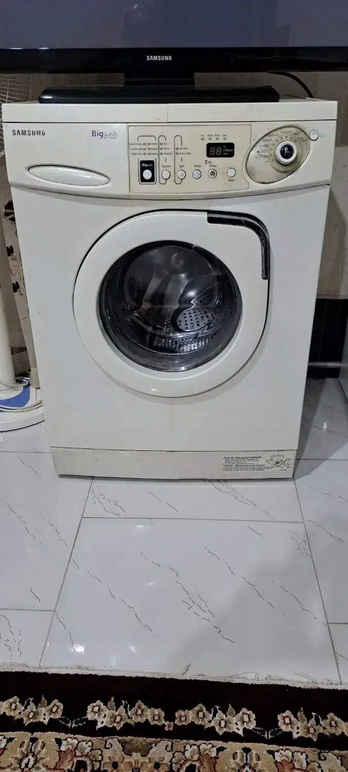 ماشین لباسشوی 7کیلوی سامسونگ|ماشین لباسشویی و خشککن لباس|سلماس, |دیوار