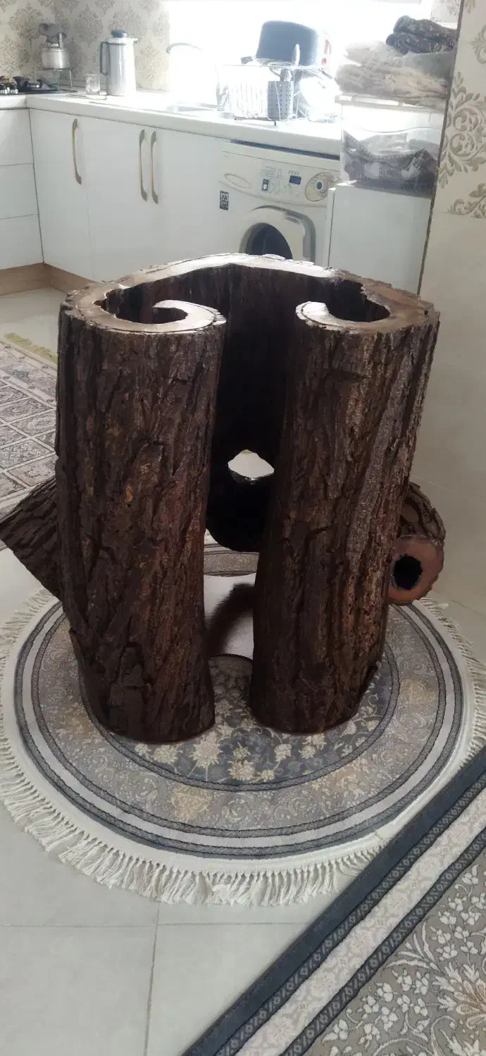 تنه درخت گردو مخصوص دکوری و میز|صنایع دستی و سایر لوازم تزئینی|ملایر, |دیوار