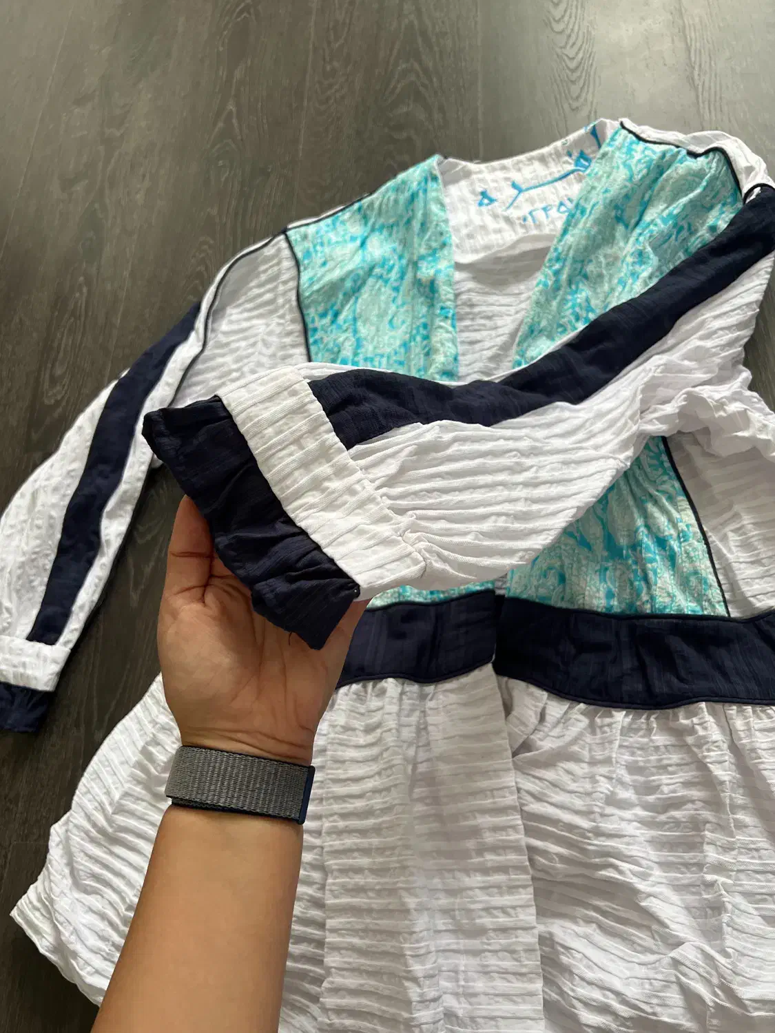 مانتو تکه دوزی شده برند آفره|لباس|بابلسر, |دیوار