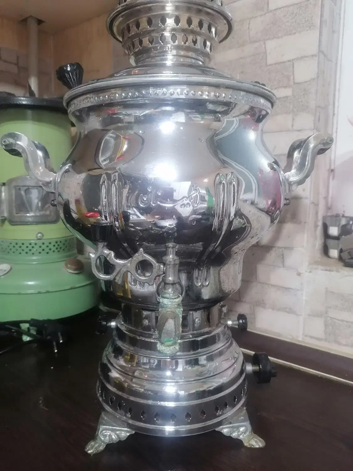 سماور گازی پنج لیتری در حد|سماور، چای‌ساز، قهوه‌ساز|گنبد کاووس, |دیوار