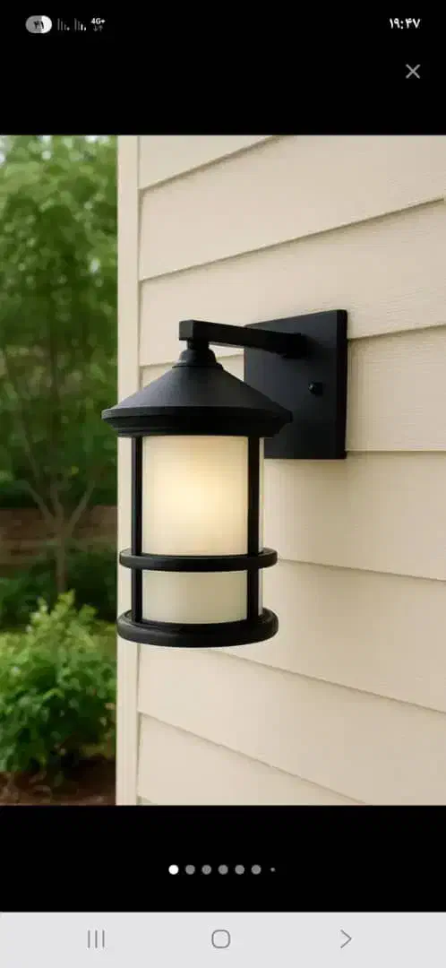 تولیدی چراغ فضای باز ،دیواری، سرستون ، سرلوله|چراغ خواب و آباژور|خسروشاه, |دیوار