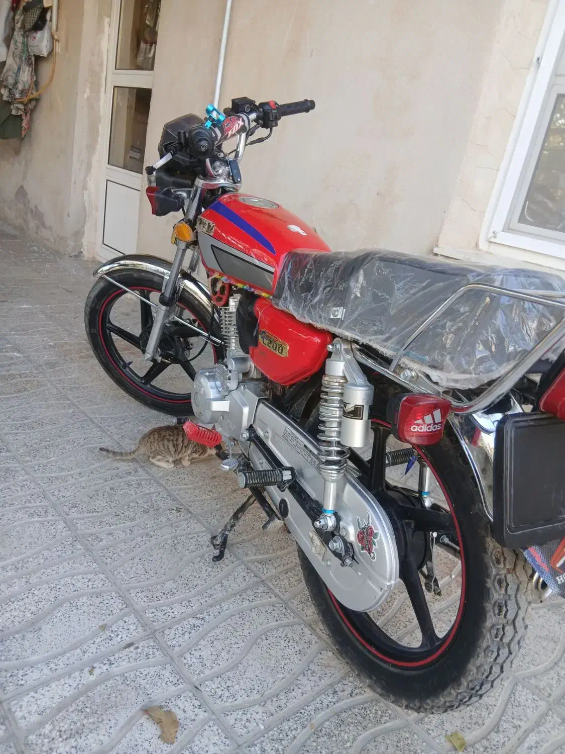 هندا۲۰۰پرواز|موتورسیکلت|ایجرود, |دیوار