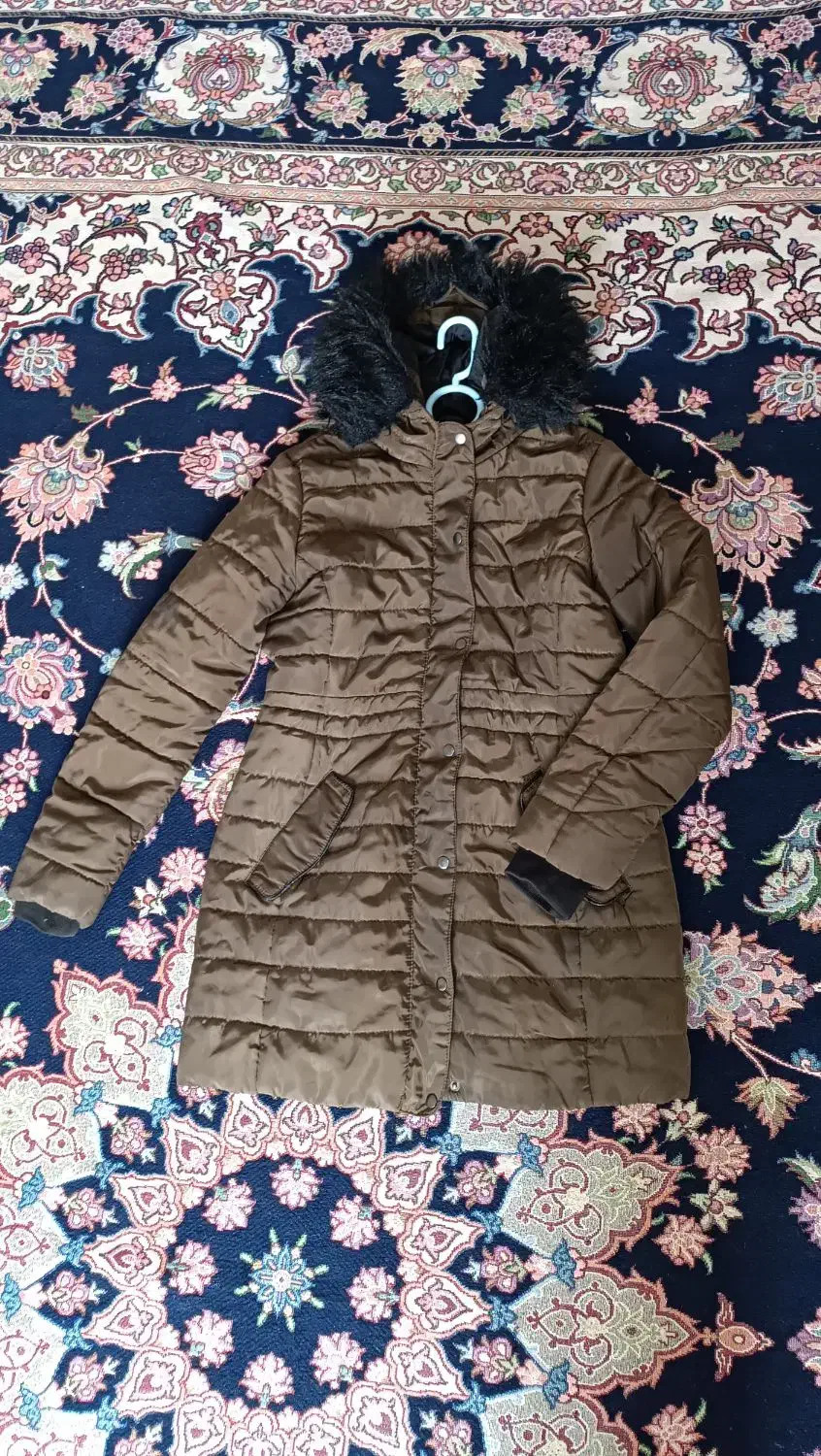 کاپشن سایز ۳۶ در حد نو|لباس|آبیک, |دیوار