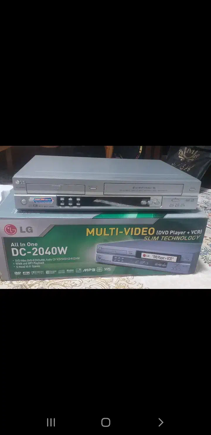 ویدیو الجی|پخش‌کننده DVD و ویدیو|اسلام‌شهر, شهرک مفیدی|دیوار