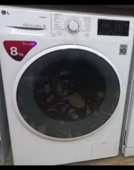 لباسشویی الجی ۸ کیلویی|ماشین لباسشویی و خشک‌کن لباس|خرم‌آباد, |دیوار