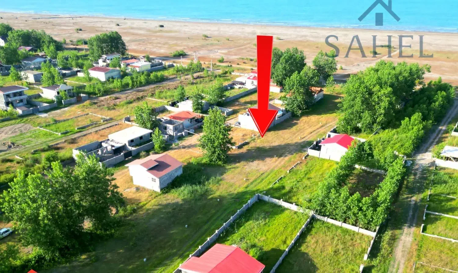 زمین پلاک چهارم ساحل قابل ساخت ۲۱۵متری|فروش زمین و ملک کلنگی|چاف و چمخاله, |دیوار