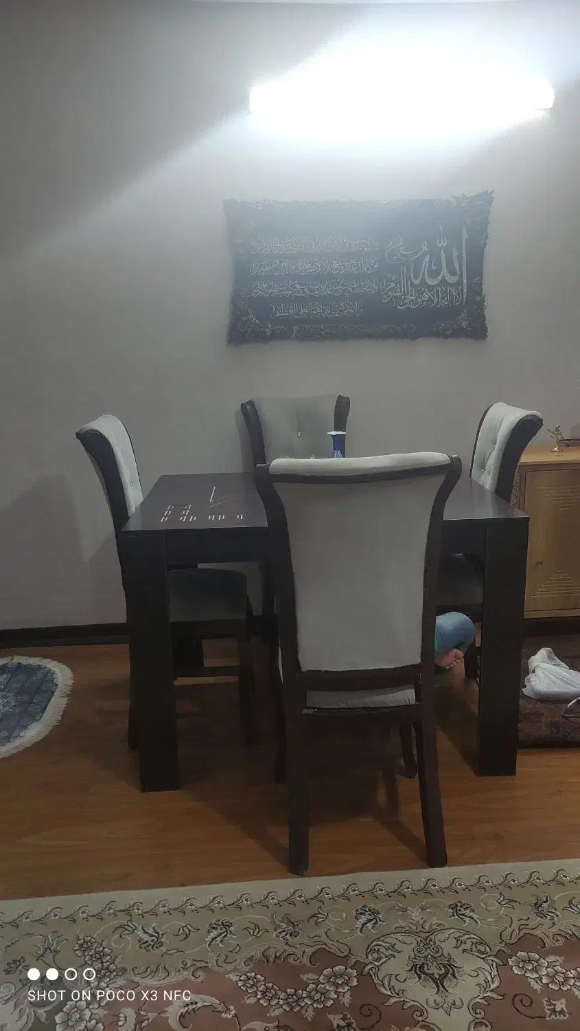 میز ناهارخوری 4نفره.سالم کاملا|میز و صندلی غذاخوری|تهران, ازگل|دیوار