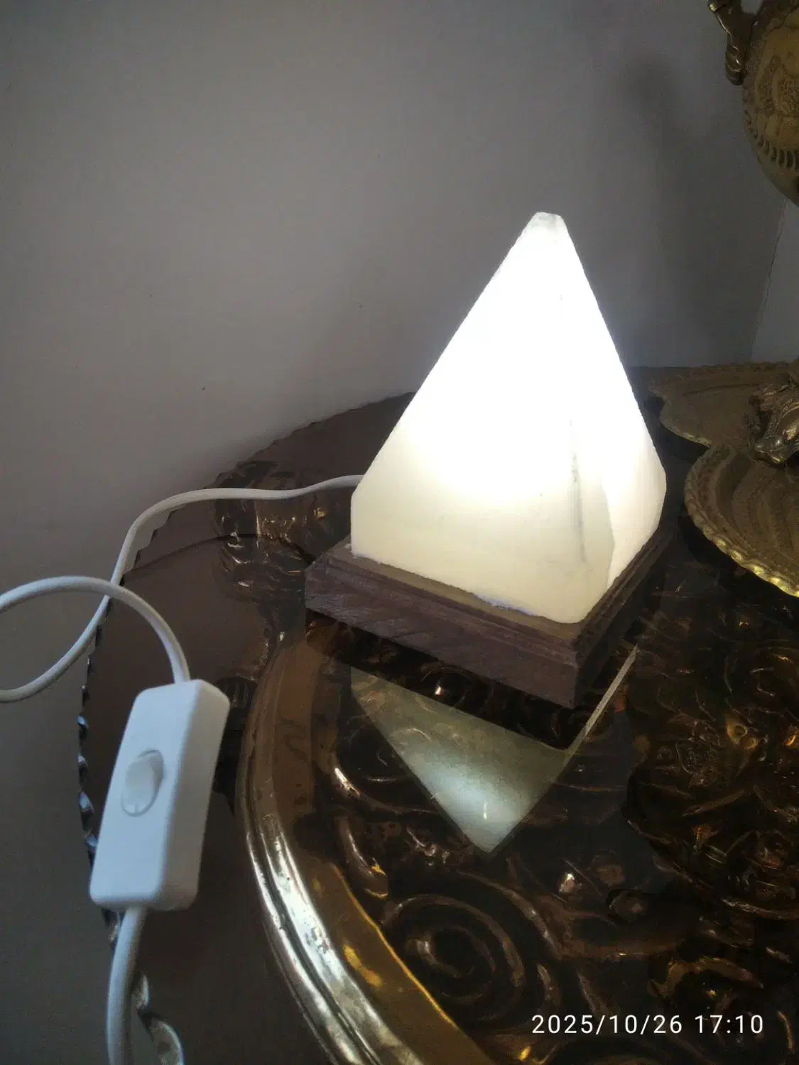 چراغ خواب سنگ نمک|چراغ خواب و آباژور|تبریز, |دیوار