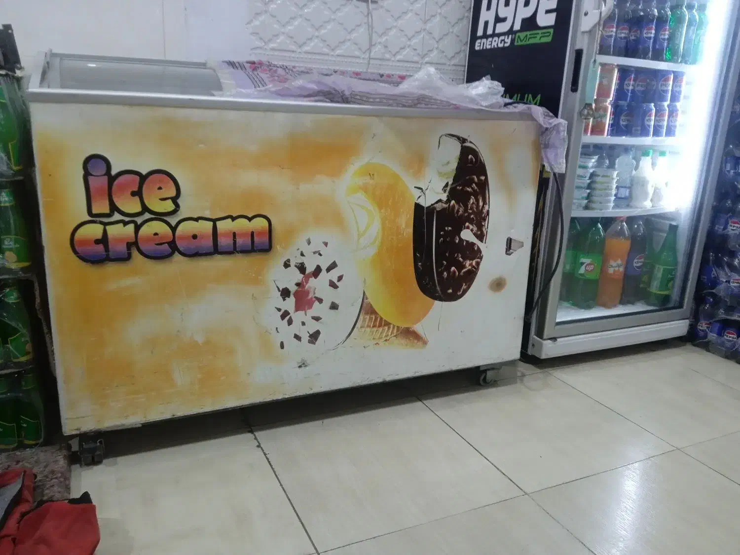 یخچال فریزر بستنی فروش فوری زیر قیمت سالم به شرط|یخچال و فریزر|وحیدیه, |دیوار