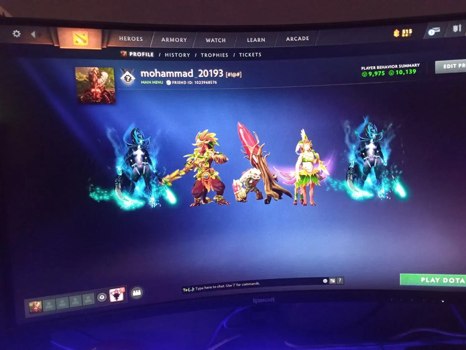 اکانت دوتا دو|کنسول، بازی ویدئویی و آنلاین|قم, شهرک امام حسین|دیوار