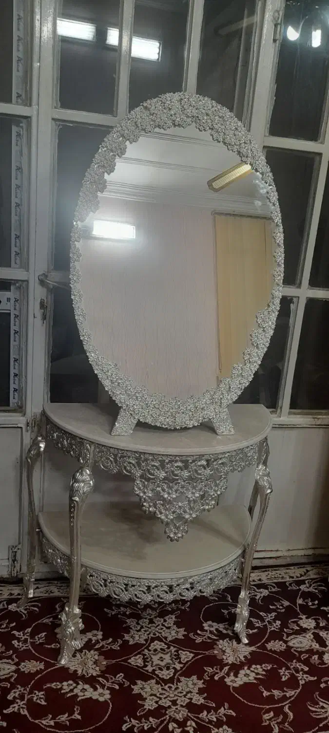 آینه و شمعدان|صنایع دستی و سایر لوازم تزئینی|یزد, |دیوار