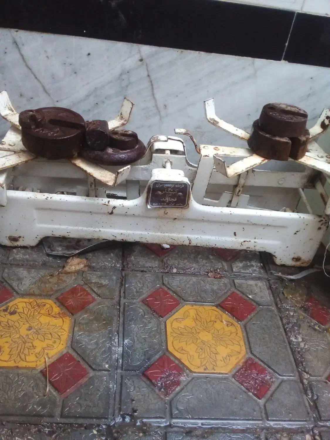 ترازوی قدیمی 20کیلو ی|فروشگاه و مغازه|تبریز, |دیوار