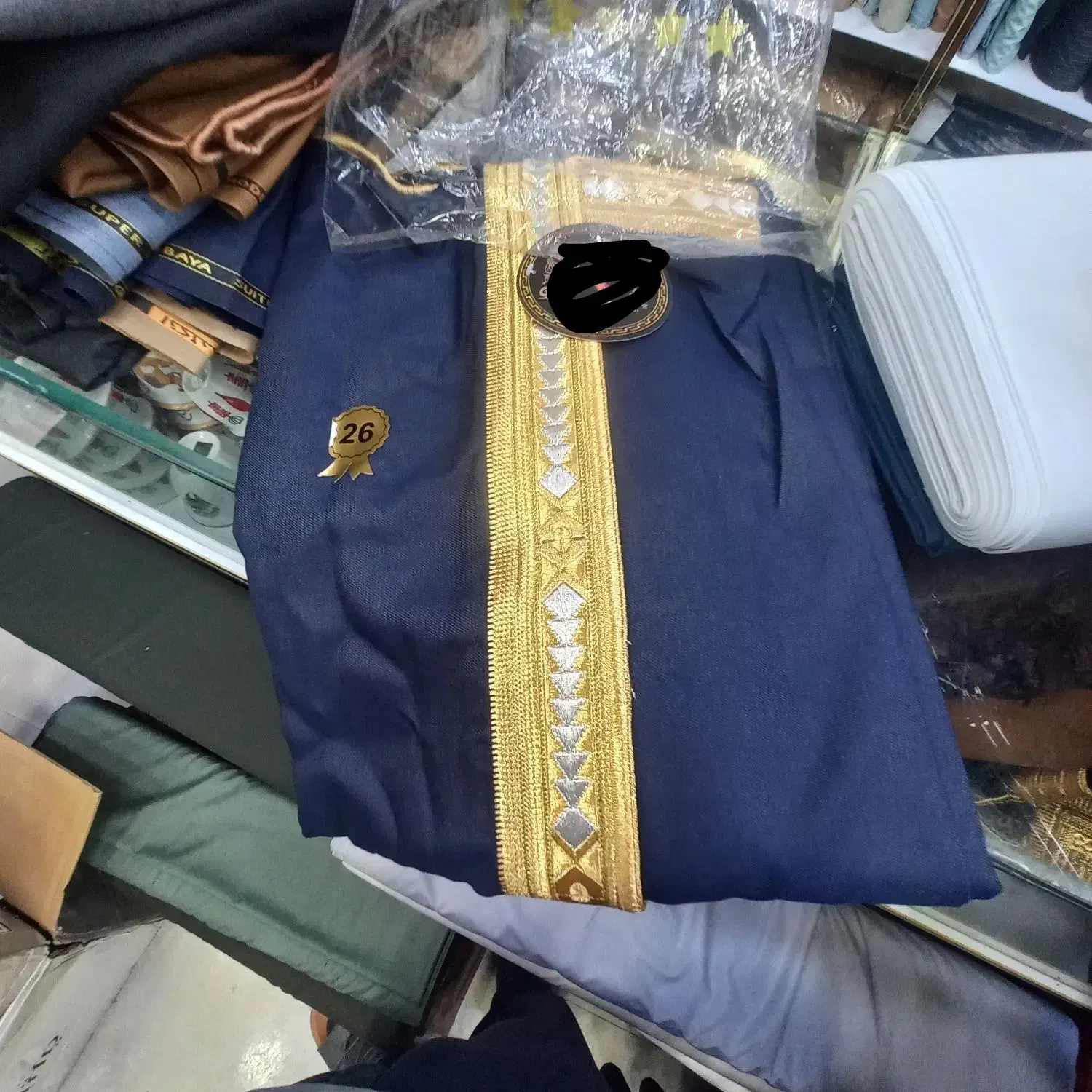 عبا مردانه سورمه ای زمستانی|لباس|آق قلا, |دیوار