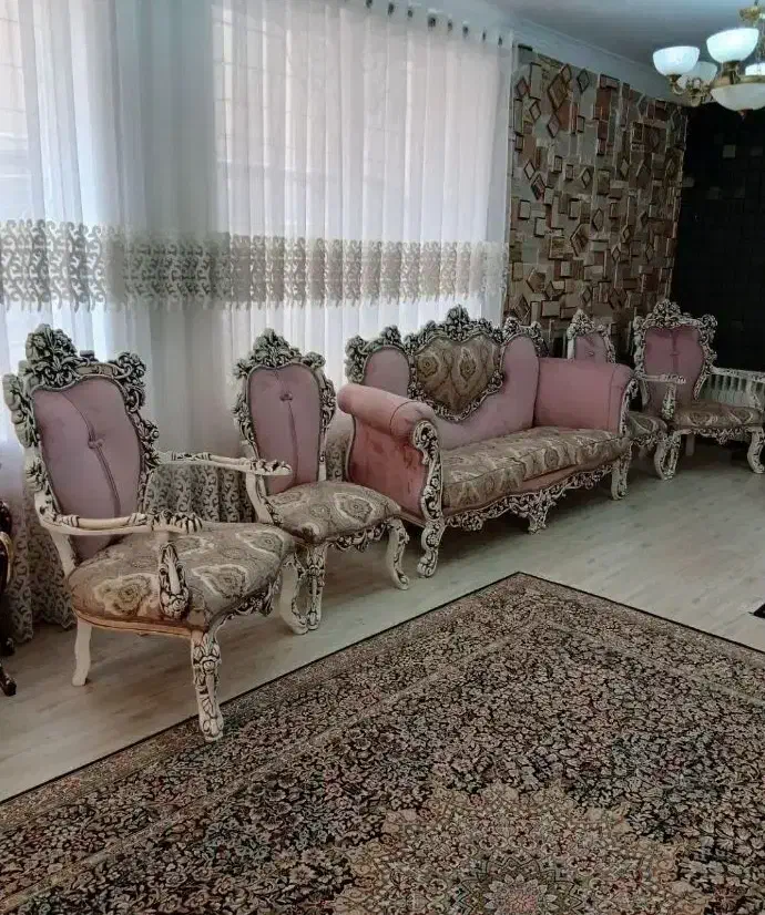 مبل سلطنتی|مبلمان خانگی و میز عسلی|ایلام, |دیوار