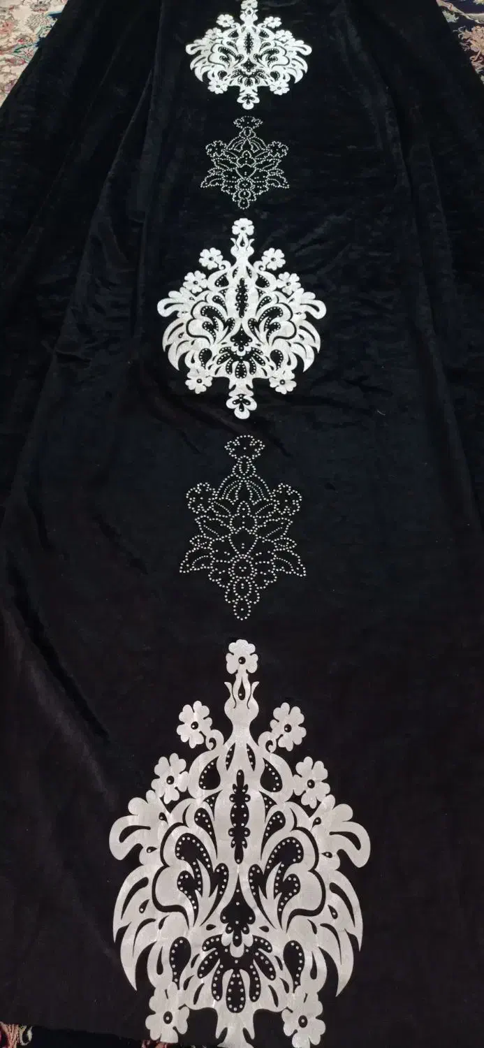 والان پرده مخمل درجه یک|پرده، رانر، رومیزی|کوهدشت, |دیوار