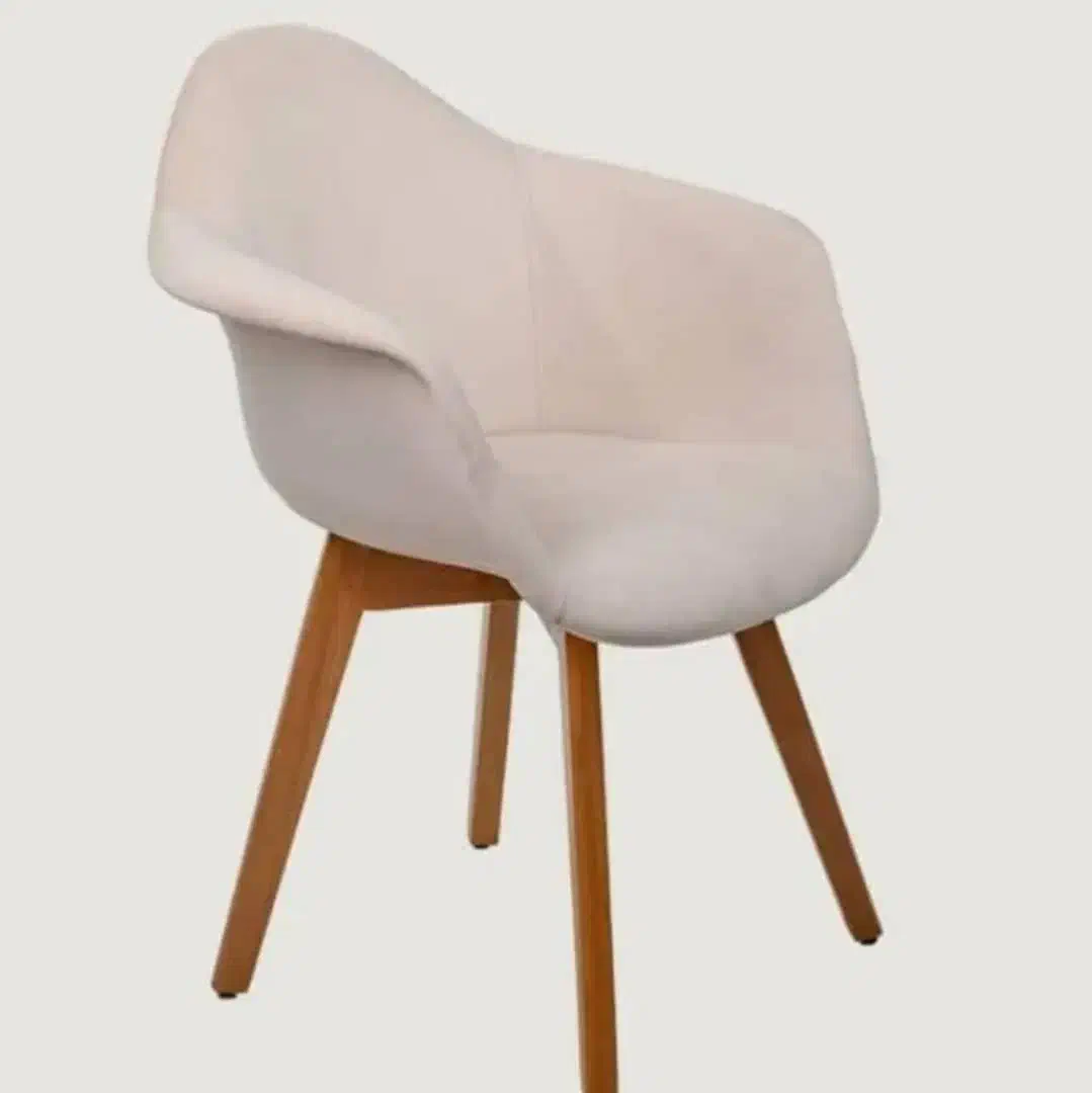 دو عدد صندلی مدرن پایه چوبی روکش مخمل|میز و صندلی غذاخوری|تهران, امیریه|دیوار