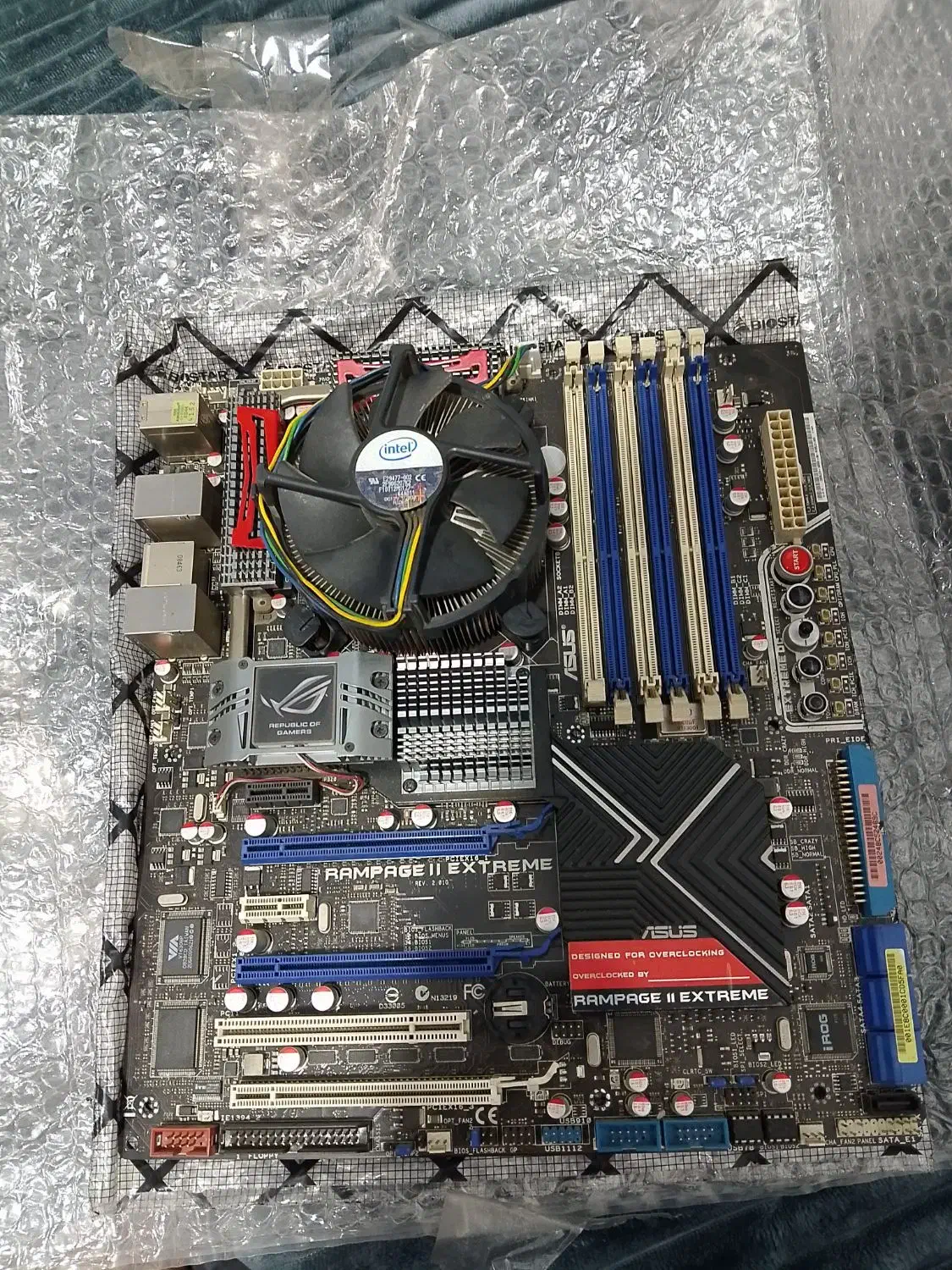 باندل مادربرد و CPU i7 920 ASUS Rampage|قطعات و لوازم جانبی رایانه|نسیم‌شهر, |دیوار