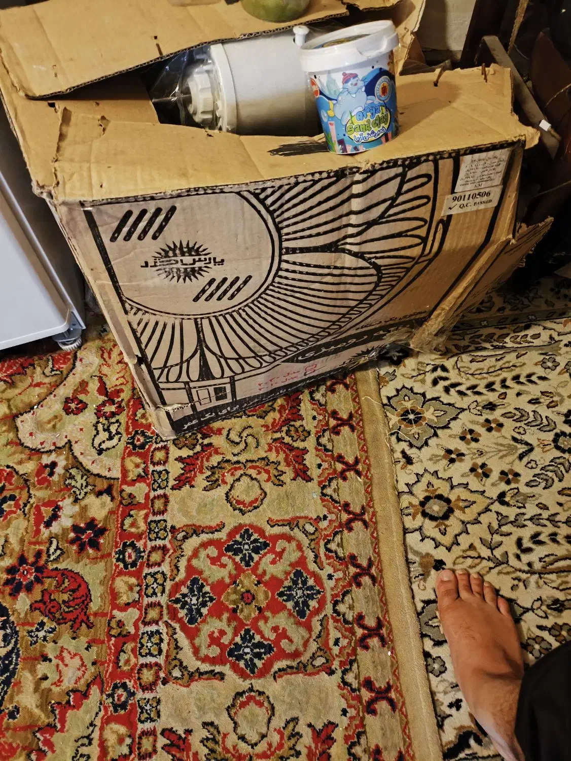 پنکه پایه کوتاه|پنکه و تصفیهکنندهٔ هوا|دوگنبدان, |دیوار