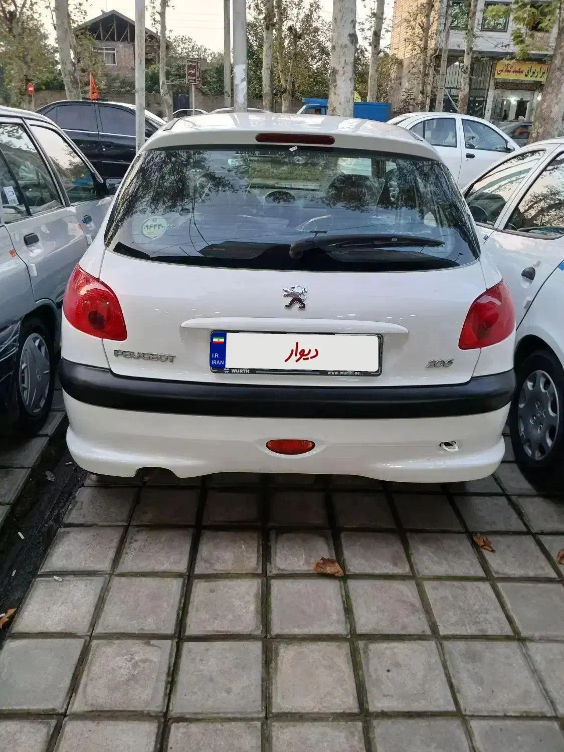 پژو ۲۰۶|خودرو سواری و وانت|فومن, |دیوار