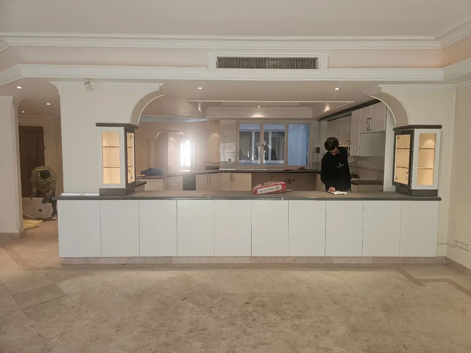 کابینت ۱۵ متر زمینی و ۷ متر هوایی فوق العاده تمیز|مصالح و تجهیزات ساختمان|تهران, زعفرانیه|دیوار