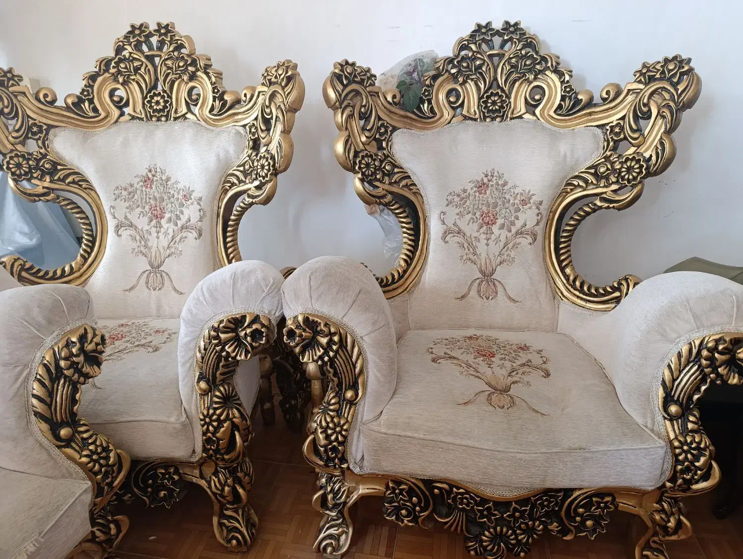 مبل سلطنتی تمام راش|مبلمان خانگی و میز عسلی|خوی, |دیوار