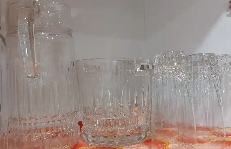 سرویس پارچ و لیوان و جایخی لومینارک|ظروف سرو و پذیرایی|شاهینشهر, خانه کارگر|دیوار