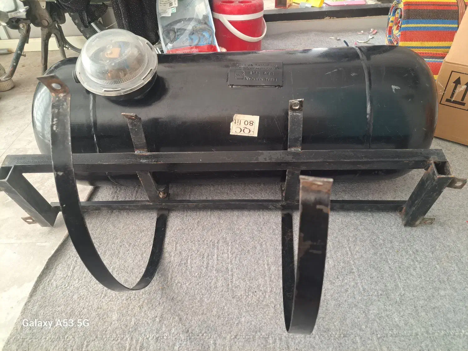 کپسول ال پی جی سالم ۸۰ لیتری|قطعات یدکی و لوازم جانبی|قم, شاد قلی|دیوار