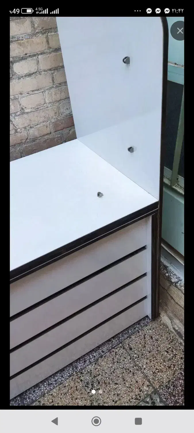 میز دفتر پیشخوان|میز تحریر و کامپیوتر|شوش, |دیوار