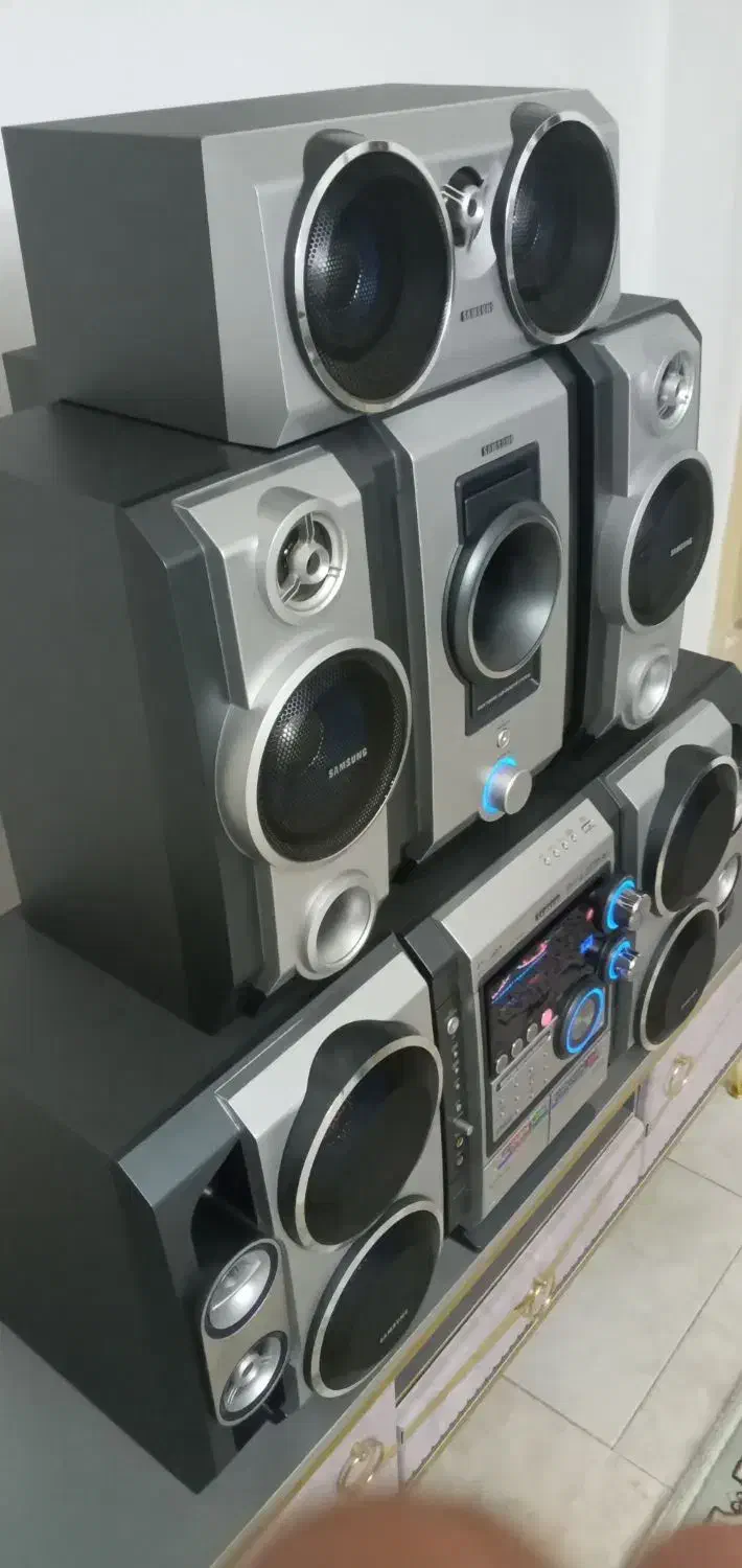 سیستم ۸۵۰۰وات سامسونگ در حدآکبند|سیستم صوتی خانگی|کرج, شهرک رضوانیه|دیوار