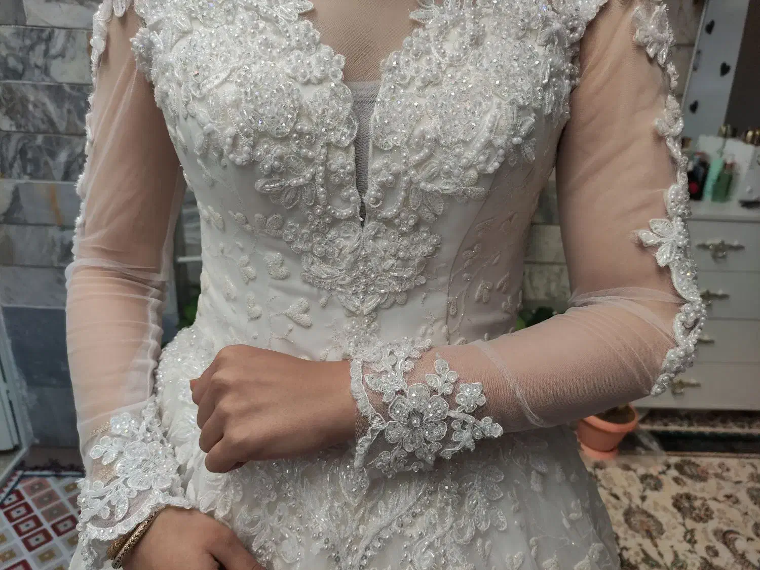 لباس عروس ارزان سایز38تا44|لباس|اصفهان, هفتون|دیوار