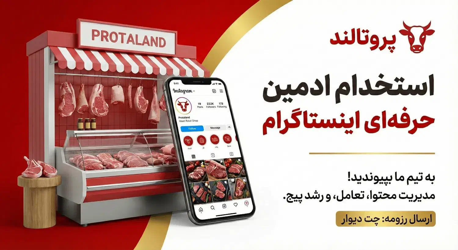 ادمین اینستاگرام|استخدام رایانه و فناوری اطلاعات|اردبیل, |دیوار