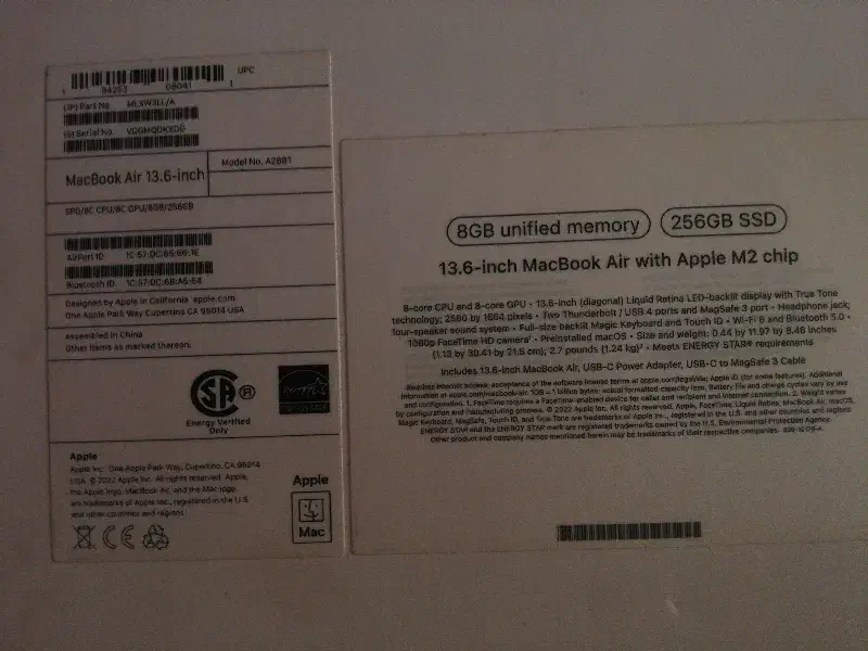 مک بوک AIR M2|رایانه همراه|تهران, بنیهاشم|دیوار