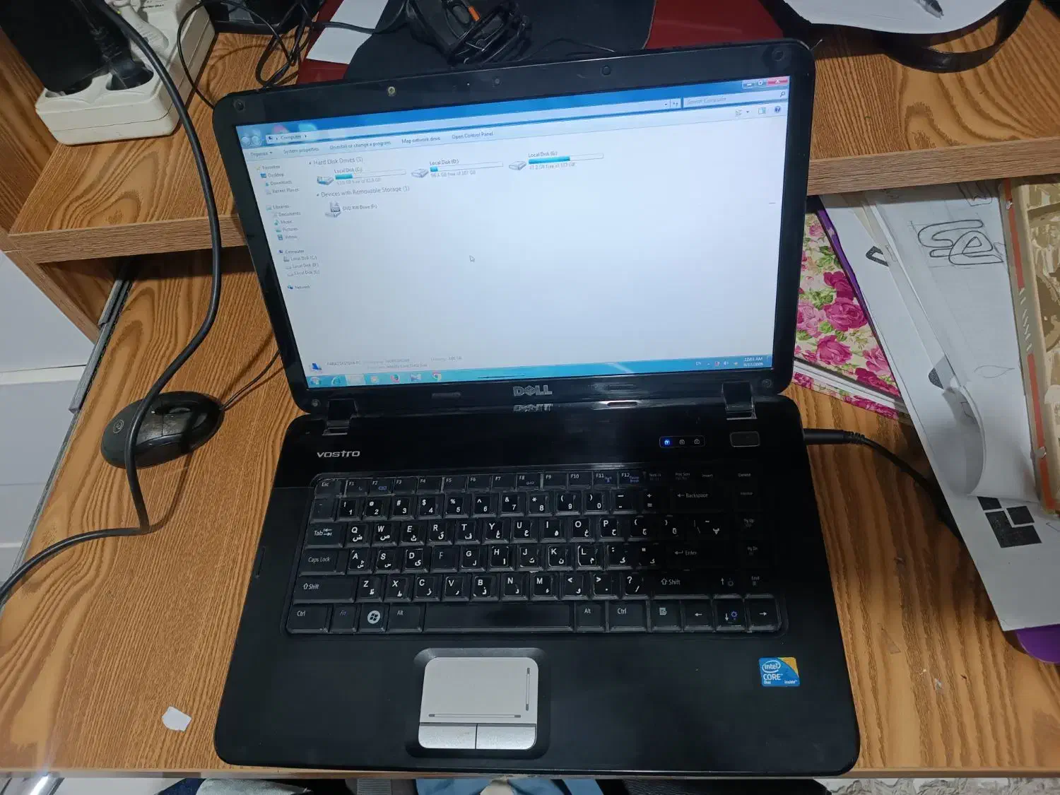 لپتاپ دل vostro 1015 در حد|رایانه همراه|قدس, شهرک صنعتی زاگرس|دیوار