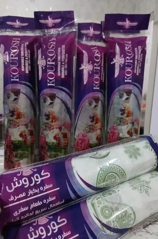 سفره یکبار مصرف ۴۰۰ گرمی|سفره، حوله، دستمال آشپزخانه|همدان, |دیوار