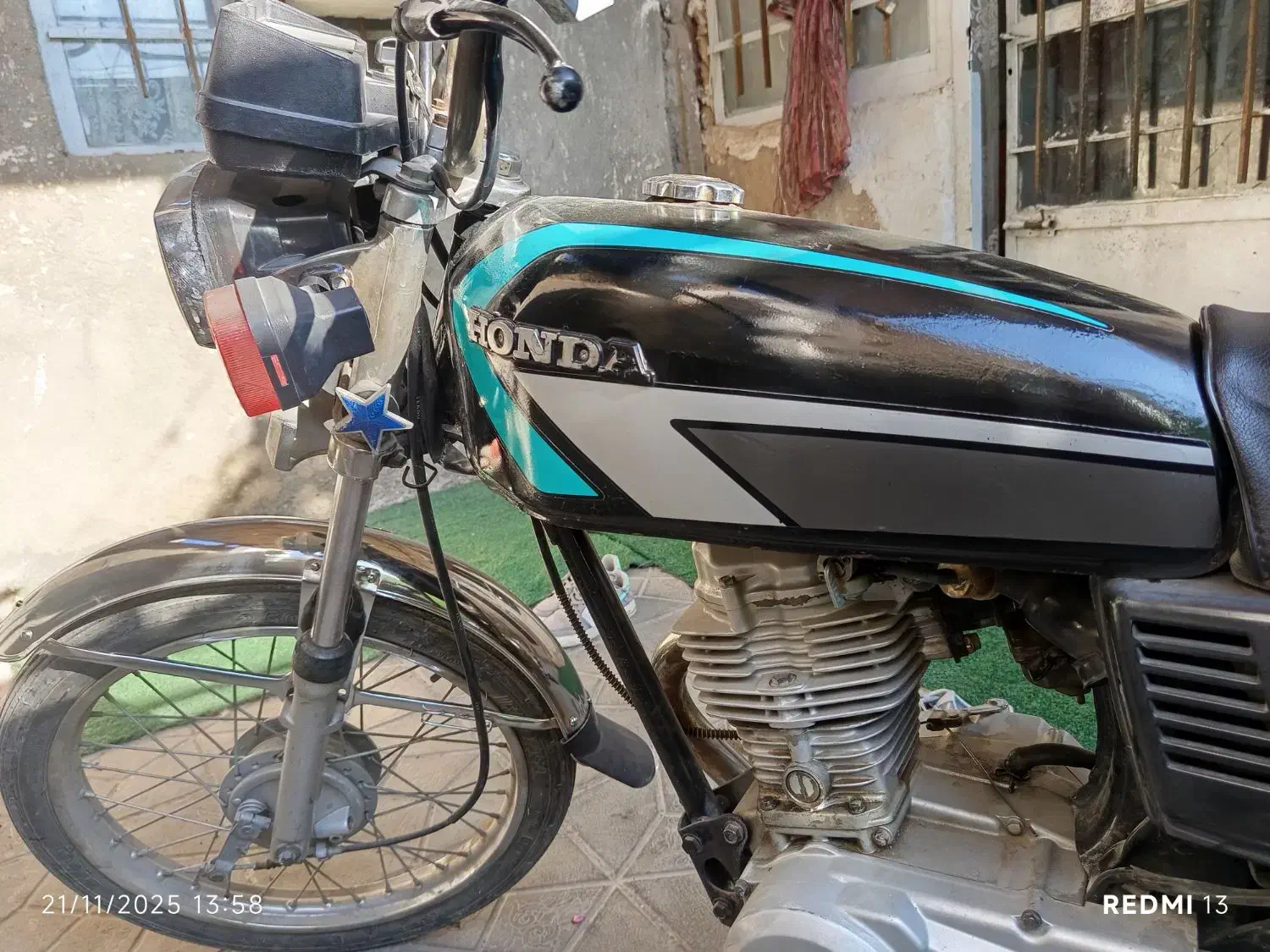 موتور هندا 125|موتورسیکلت|تاکستان, |دیوار