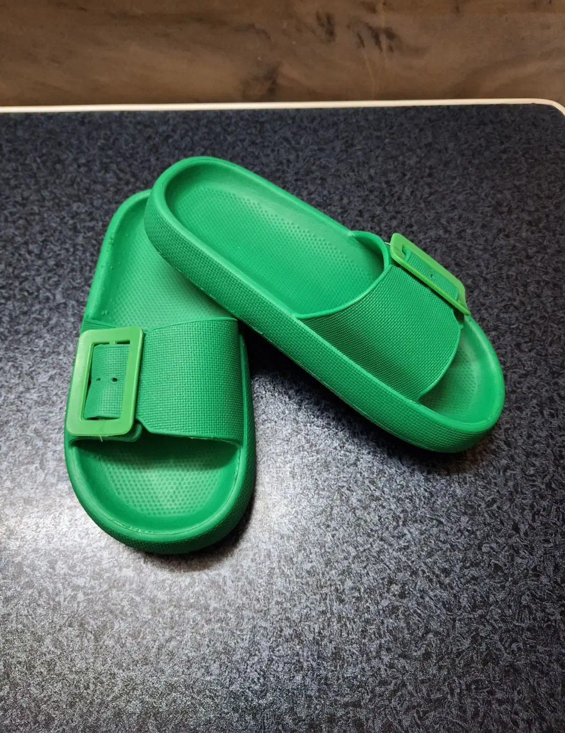 دمپایی زنانه مدل میترا / رنگ سبز / سایز ۳۷|کیف، کفش، کمربند|برخوار, |دیوار