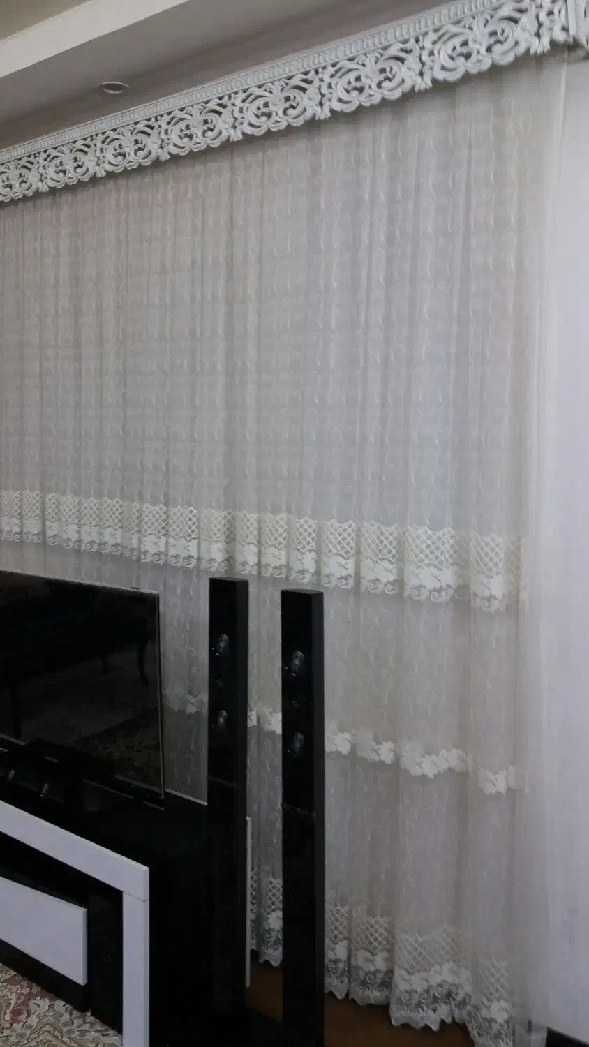 پرده با کتیبه|پرده، رانر، رومیزی|گنبد کاووس, |دیوار