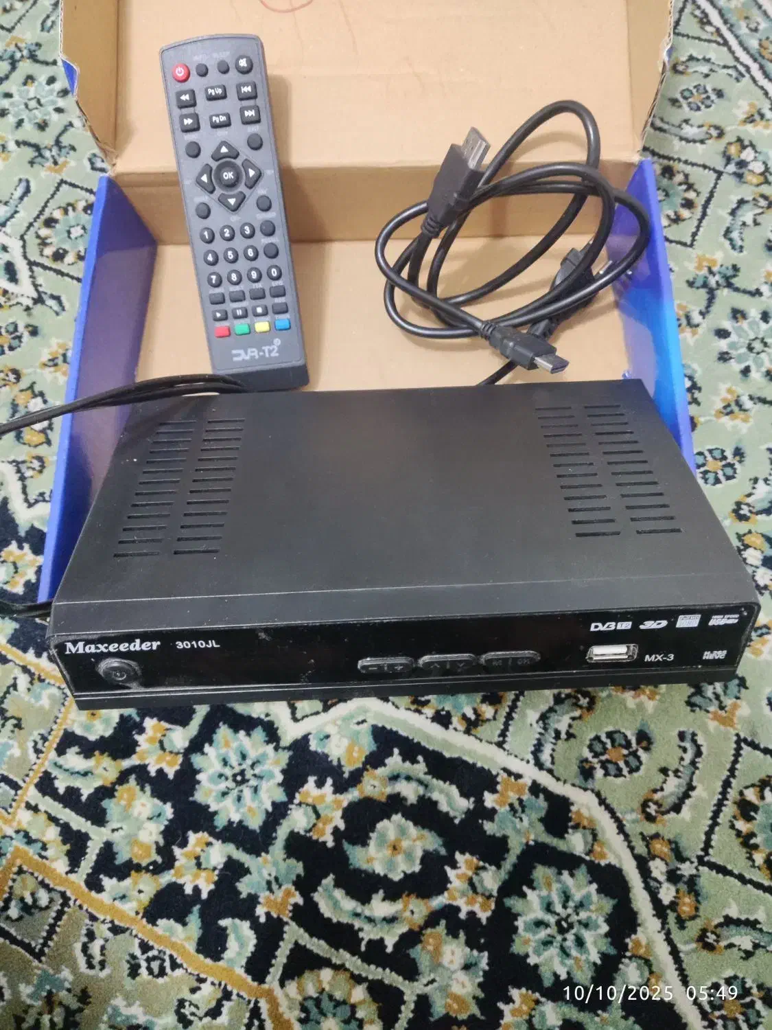 گیرنده دیجیتال Maxeeder MX-3 3010JL|صوتی و تصویری|تهران, شهرک غرب|دیوار