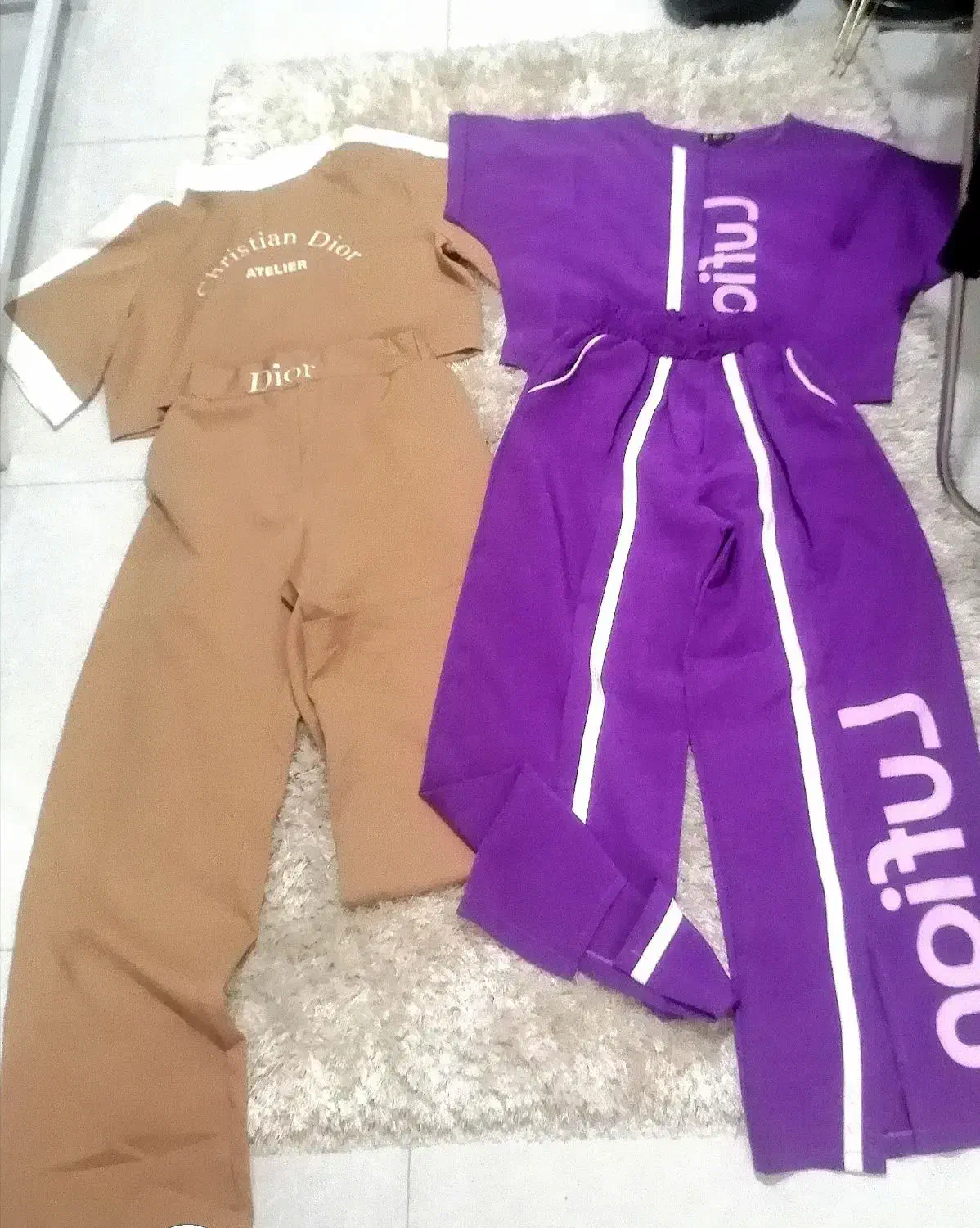 دو دست ست کراپ و شلوار|لباس|گرگان, |دیوار