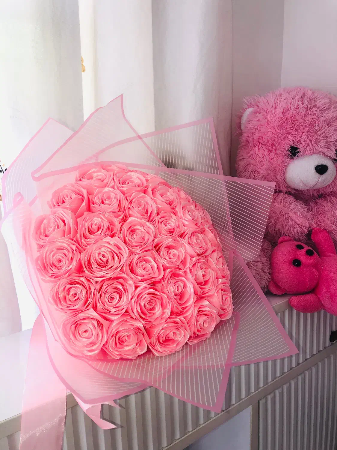 دسته گل ربانی|گل مصنوعی|کازرون, |دیوار