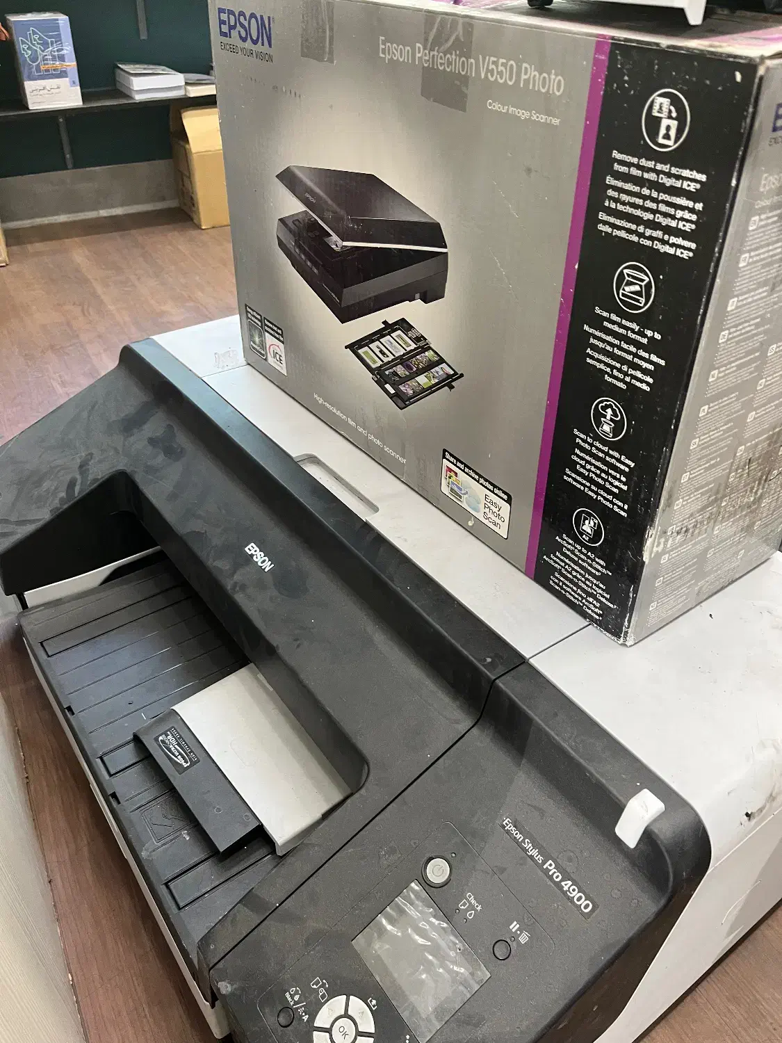 پلاتر اپسون استایلوس پرو ۴۹۰۰|پرینتر، اسکنر، کپی، فکس|لواسان, |دیوار